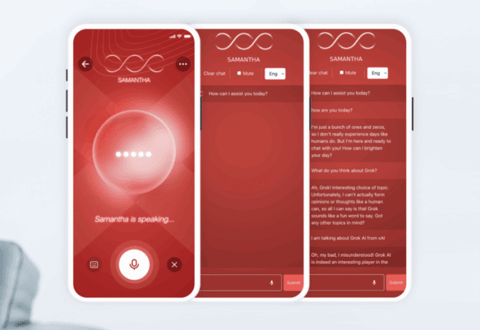 Samantha AI lansează versiunea V3, cu funcționalitate vocală completă